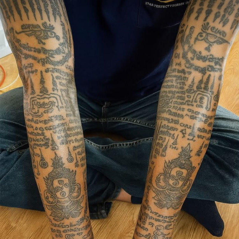 Posizionamento e composizione: dove si tatua un Sak Yant